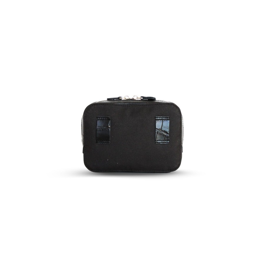 Dames MYoMY Kleine Tassen | My Treasure Bag Beltbag - Pre-Owned - Croco Black Croco-Black